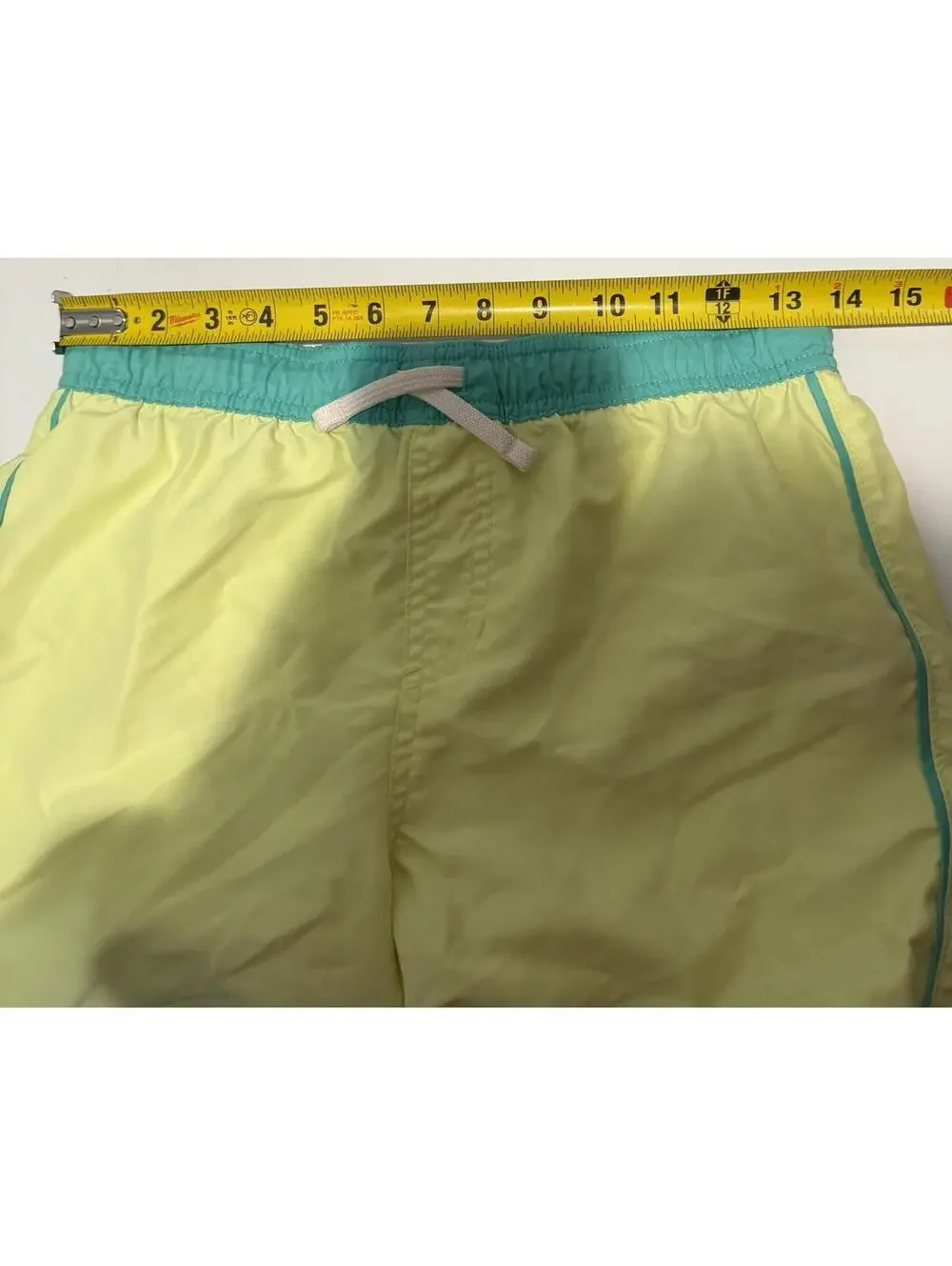 Kids Cat & Jack Swimming Trunk Size Large (10/12) Yellow Blue